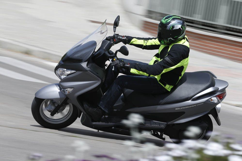 Prueba del Suzuki Burgman 200. Fotos