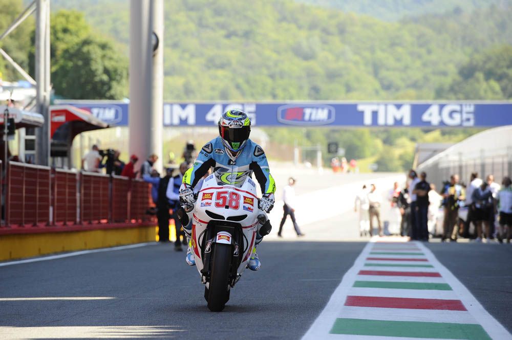 Marco Simoncelli, leyenda de MotoGP. Galería