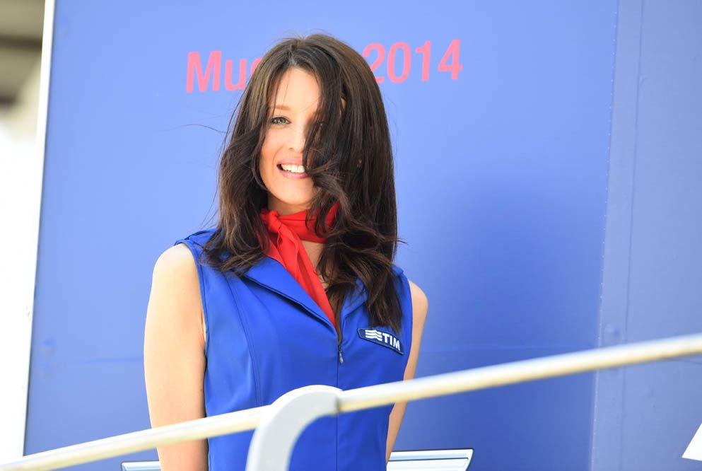 Las chicas del GP de Italia. Galería