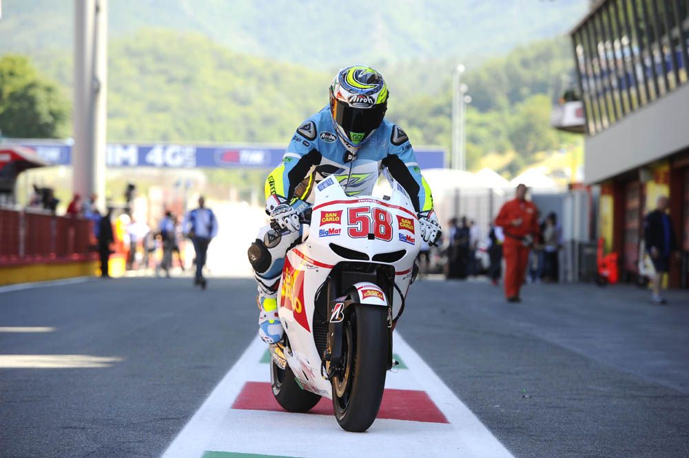 Marco Simoncelli, leyenda de MotoGP. Galería