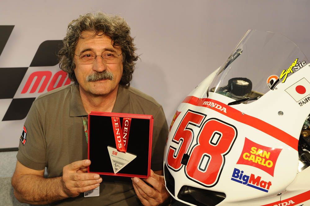 Marco Simoncelli, leyenda de MotoGP. Galería