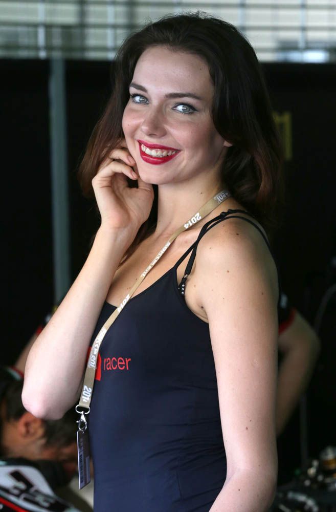 Las chicas del Mundial de SBK en Sepang. Fotos