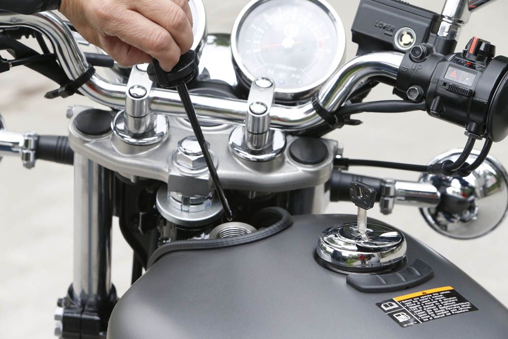 Yamaha SR400. Galería de fotos