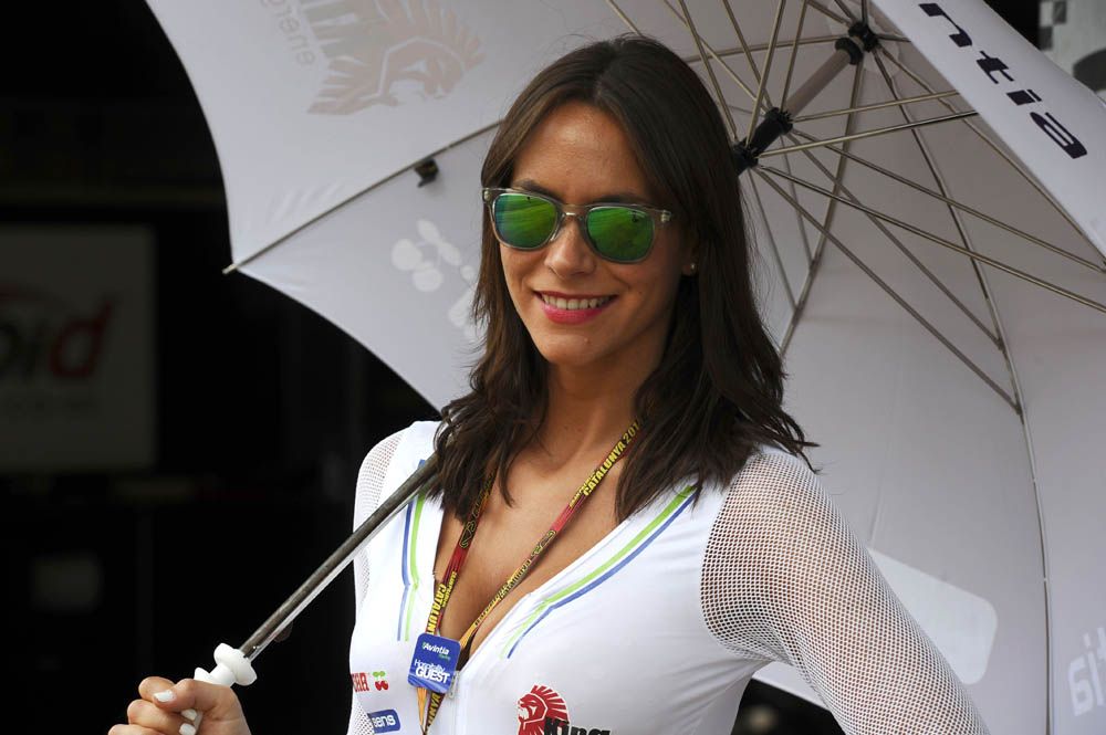 Las chicas del GP de Catalunya. Galería