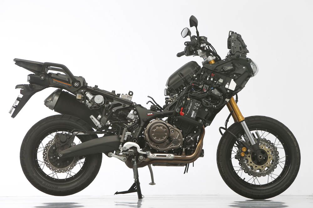 Comparativa maxitrail japonesa: Honda, Suzuki  y Yamaha. Fotos