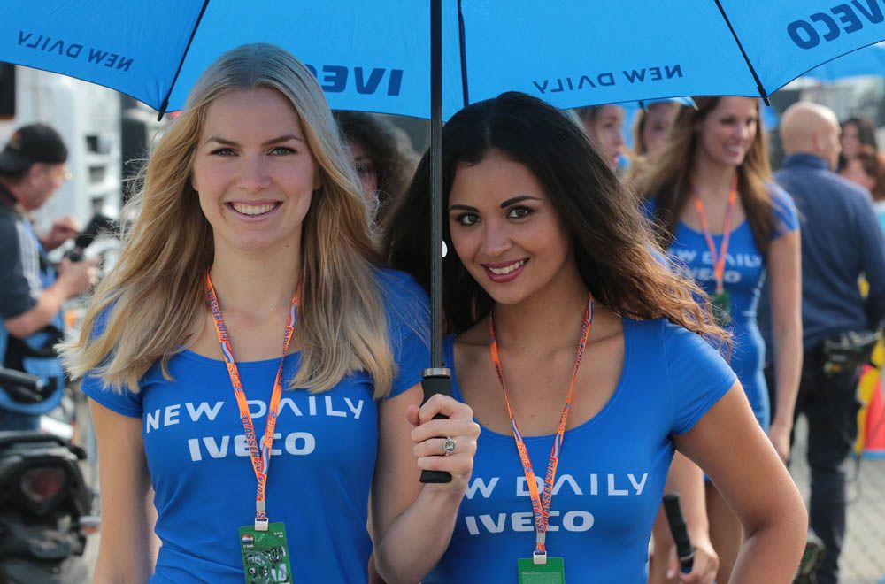 Las chicas del GP de Holanda. Fotos