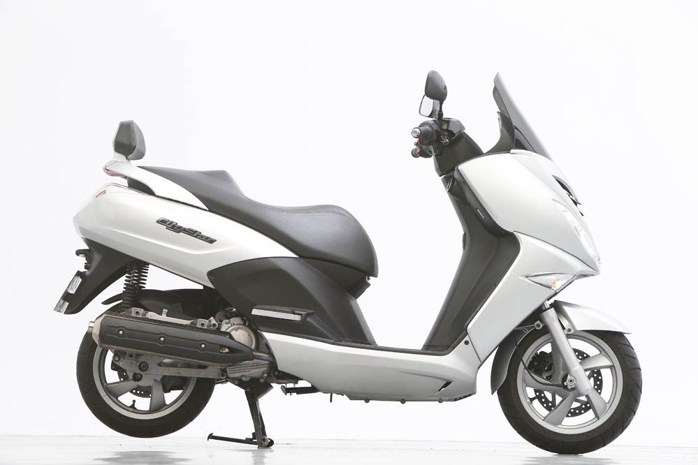 Comparativa scooter 200: Peugeot, SYM y Suzuki. Galería