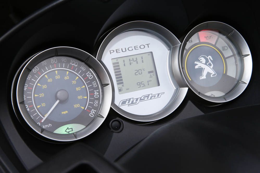 Comparativa scooter 200: Peugeot, SYM y Suzuki. Galería