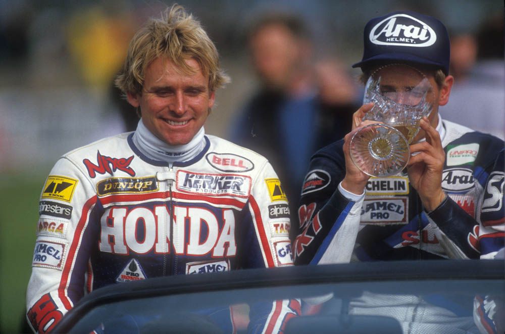 Rainey vs Schwantz: más de media década de enfrentamientos. Galería
