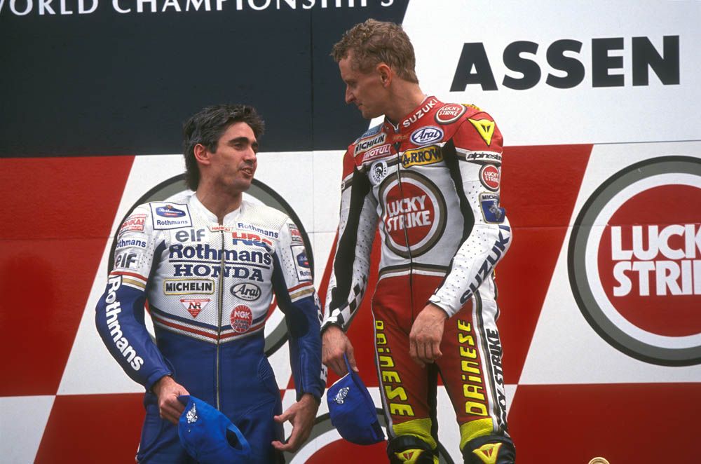Rainey vs Schwantz: más de media década de enfrentamientos. Galería