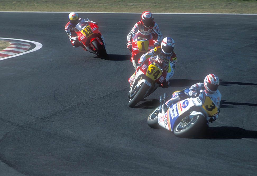 Rainey vs Schwantz: más de media década de enfrentamientos. Galería