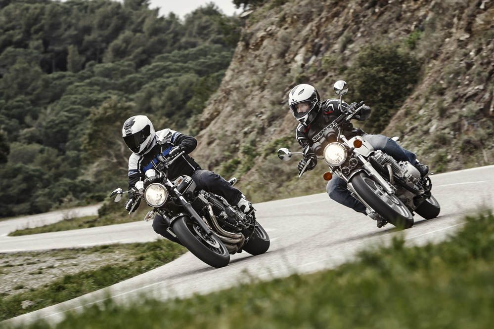 Comparativa retro: BMW, Honda, Moto Guzzi y Yamaha. Fotos