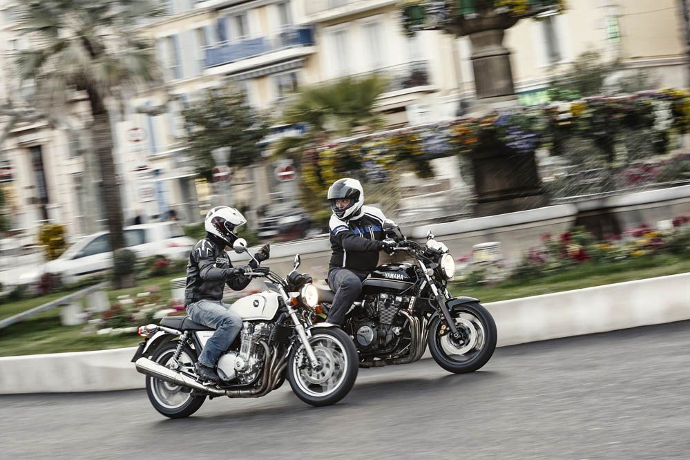 Comparativa retro: BMW, Honda, Moto Guzzi y Yamaha. Fotos