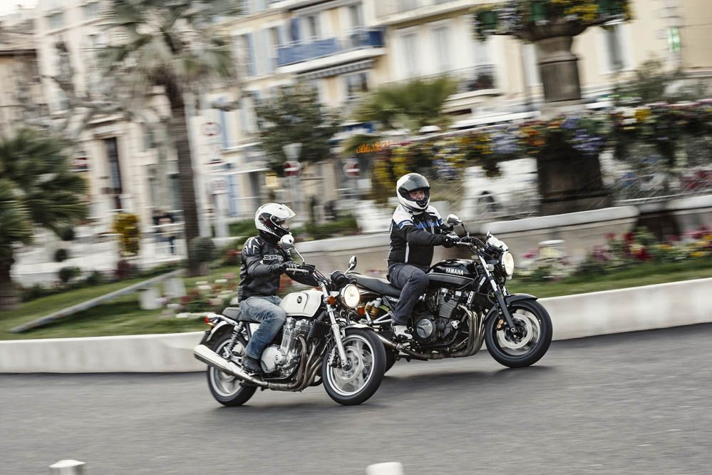 Comparativa retro: BMW, Honda, Moto Guzzi y Yamaha. Fotos