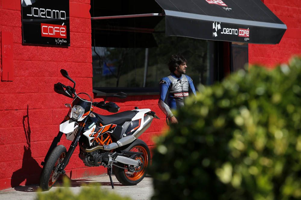 Prueba de la KTM 690 SMC R. Galería