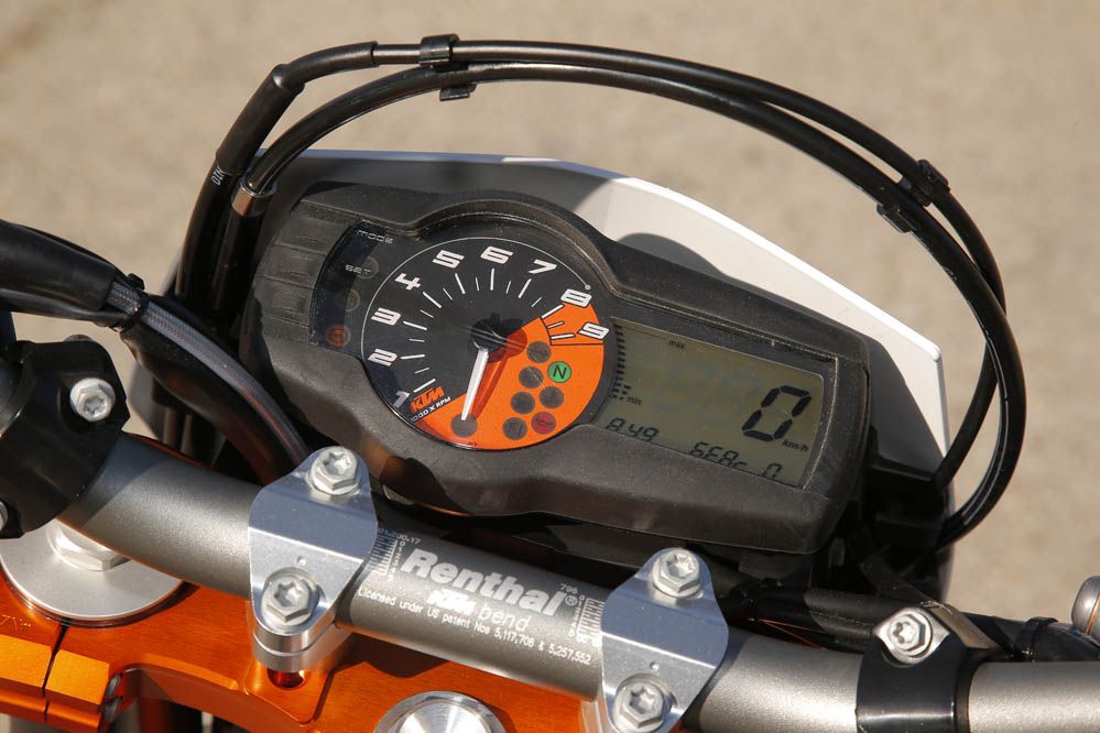 Prueba de la KTM 690 SMC R. Galería
