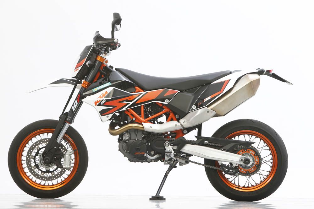 Prueba de la KTM 690 SMC R. Galería