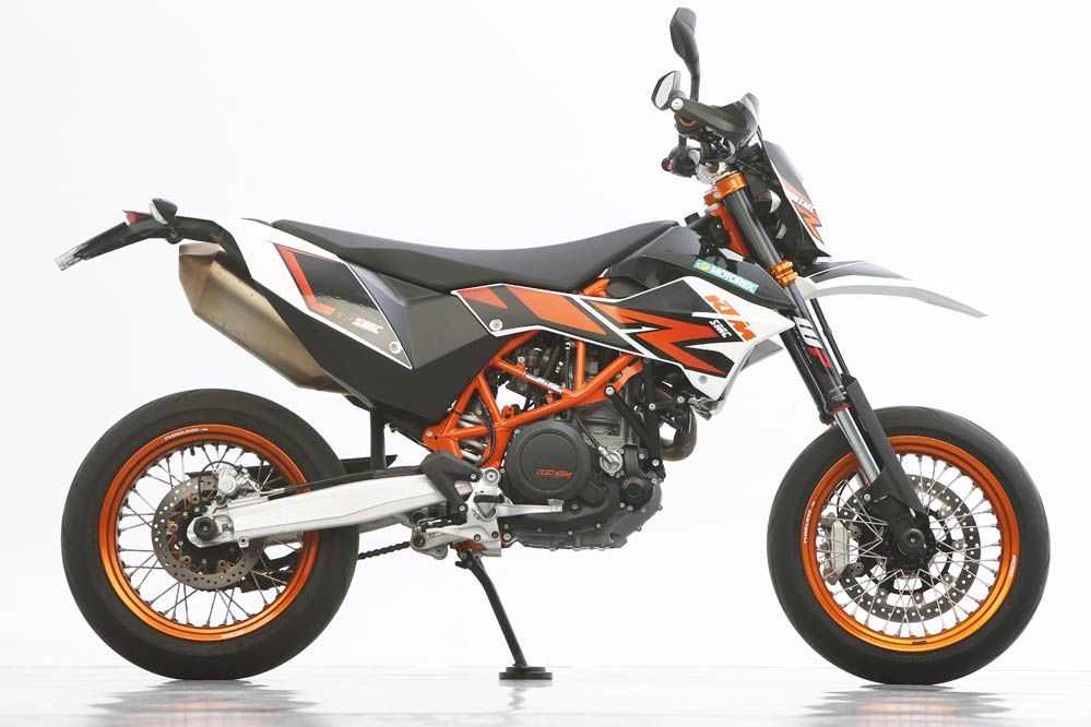 Prueba de la KTM 690 SMC R. Galería