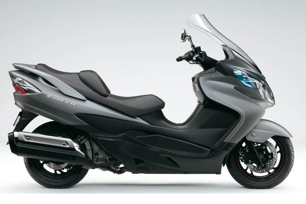 Comparativa scooter 400: Suzuki, SYM y Yamaha. Galería