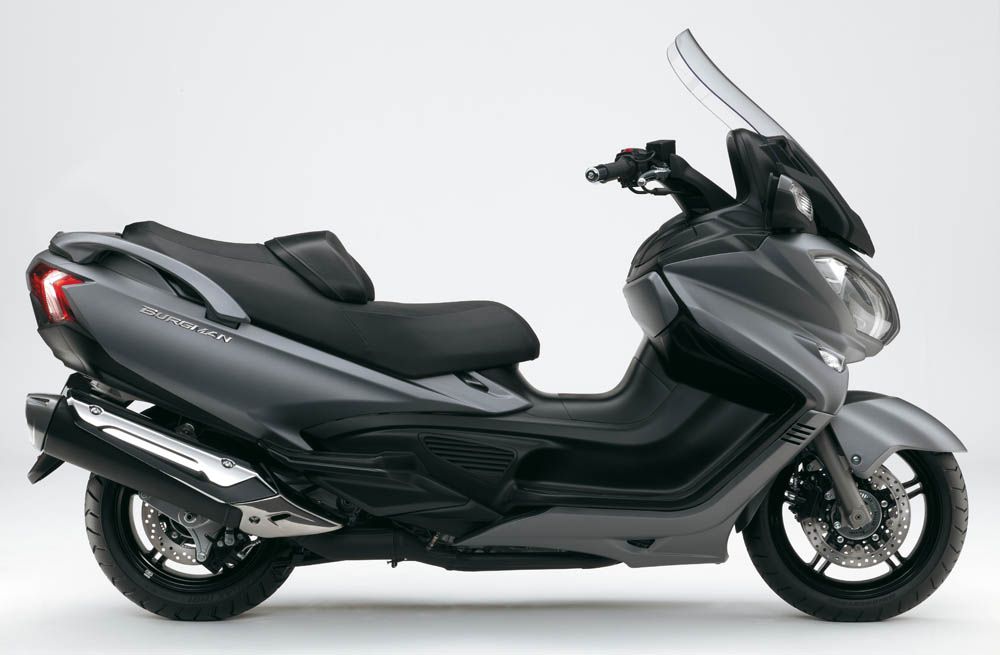 Comparativa scooter 400: Suzuki, SYM y Yamaha. Galería