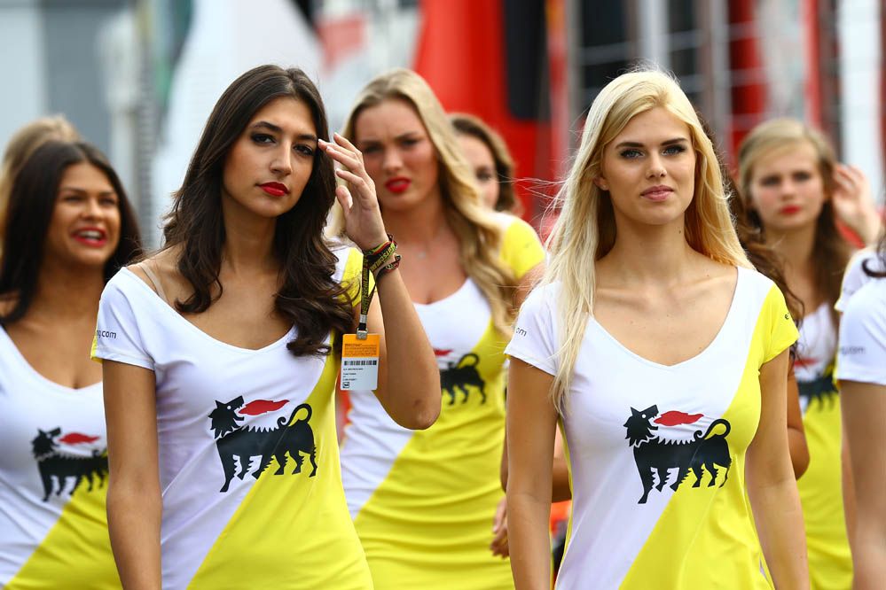 Las chicas del GP de Alemania 2014. Fotos