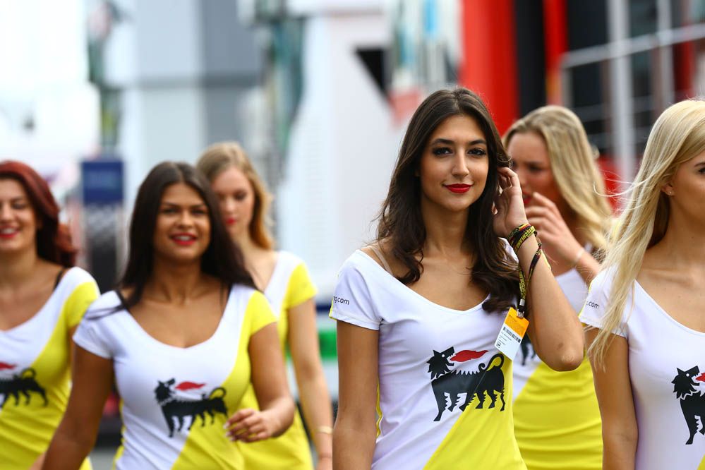 Las chicas del GP de Alemania 2014. Fotos