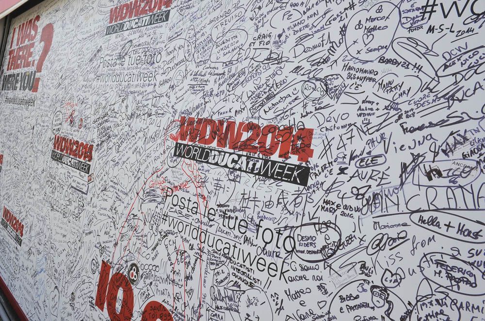 Fotos del World Ducati Week 2014