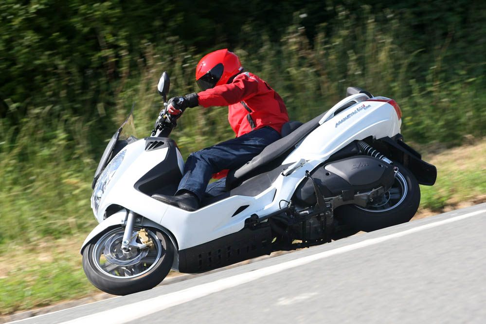 Prueba del SYM Maxsym 600i ABS. Galería