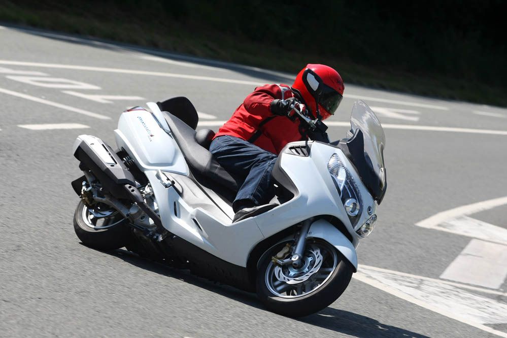 Prueba del SYM Maxsym 600i ABS. Galería