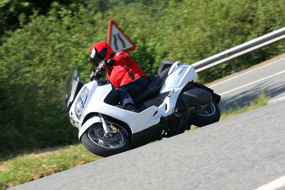 Prueba del SYM Maxsym 600i ABS. Galería