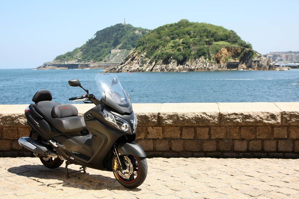 Prueba del SYM Maxsym 600i ABS. Galería