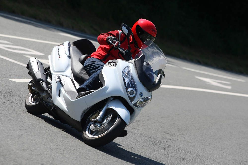 Prueba del SYM Maxsym 600i ABS. Galería