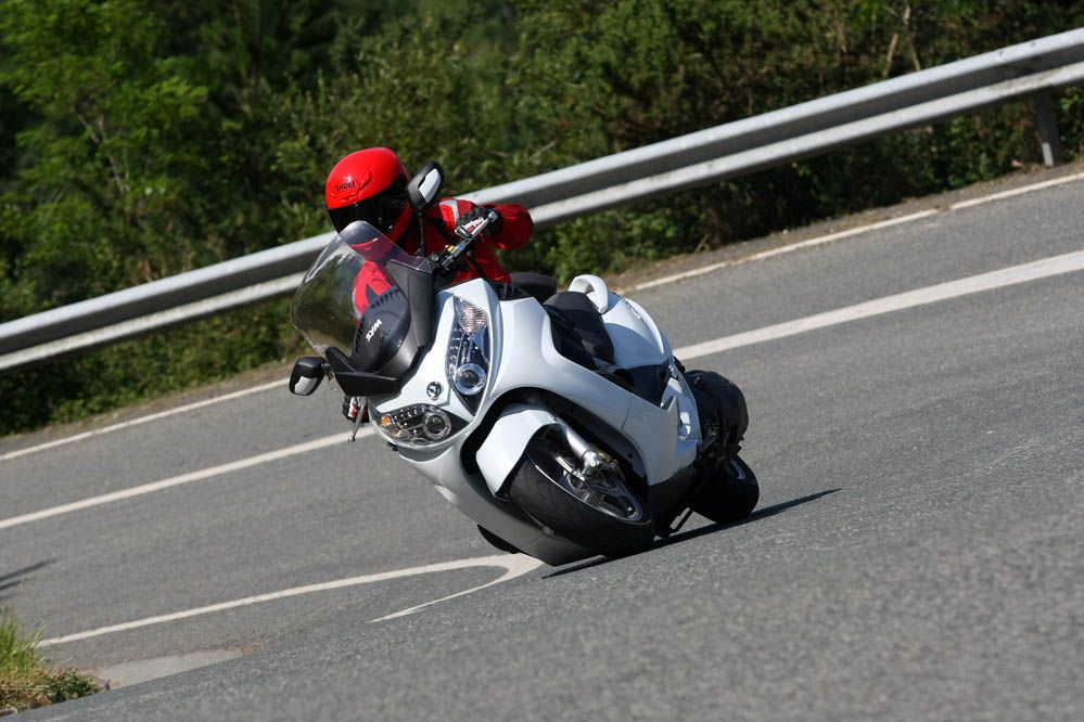 Prueba del SYM Maxsym 600i ABS. Galería