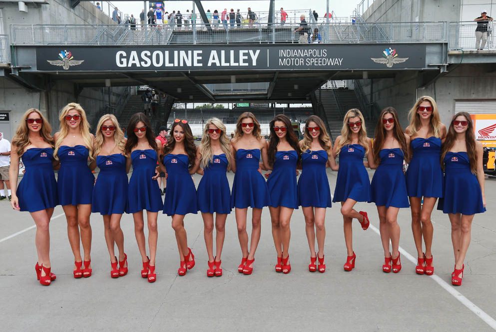 Las chicas del GP de Indianápolis. Fotos