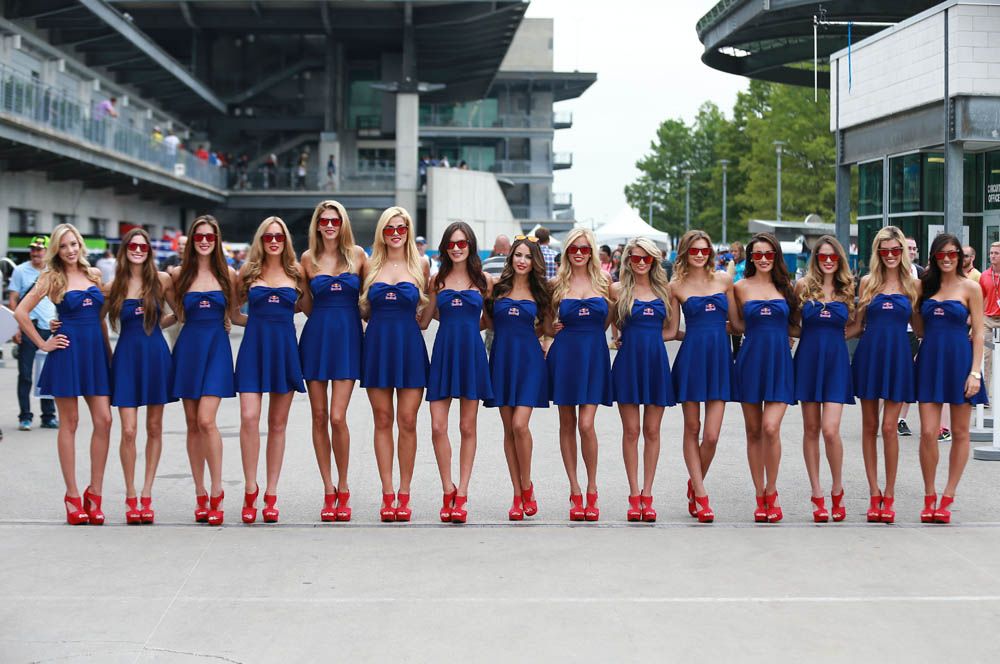 Las chicas del GP de Indianápolis. Fotos