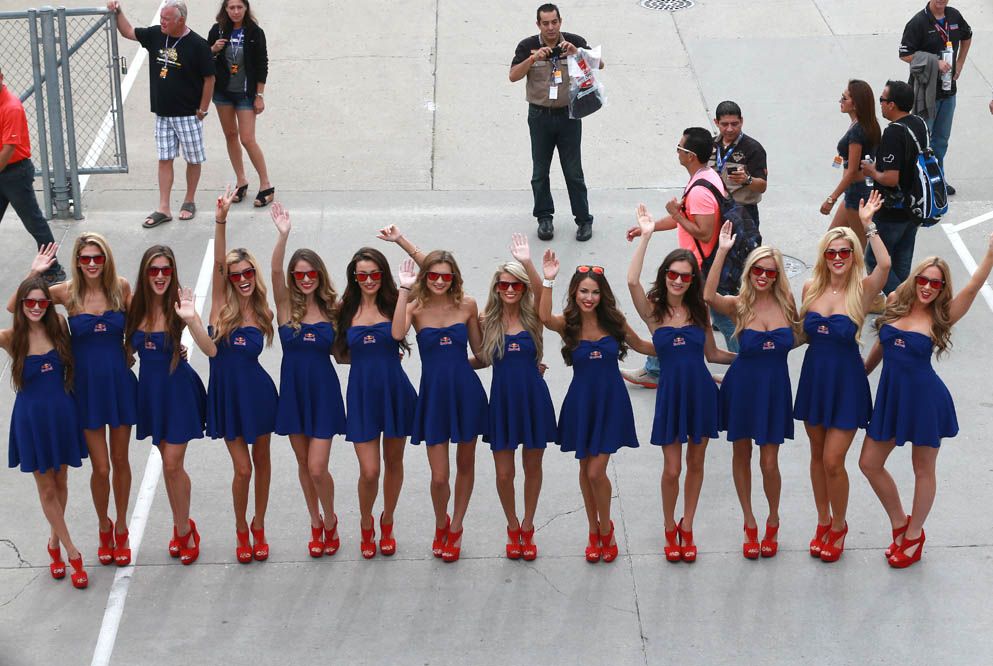 Las chicas del GP de Indianápolis. Fotos
