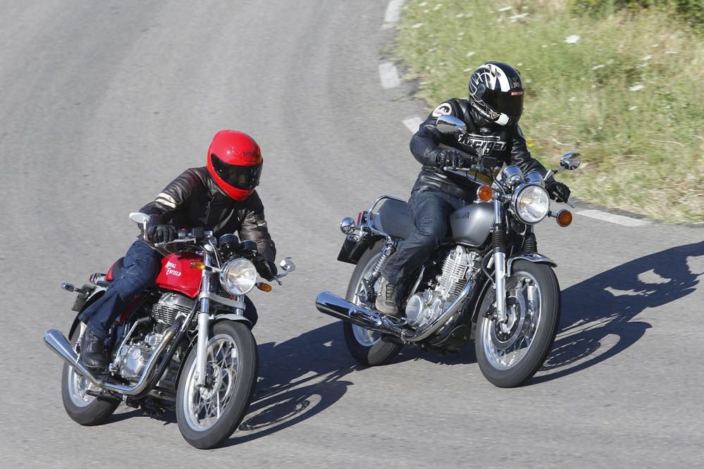 Comparativa: Royal Enfield Continental GT vs Yamaha SR400. Galería