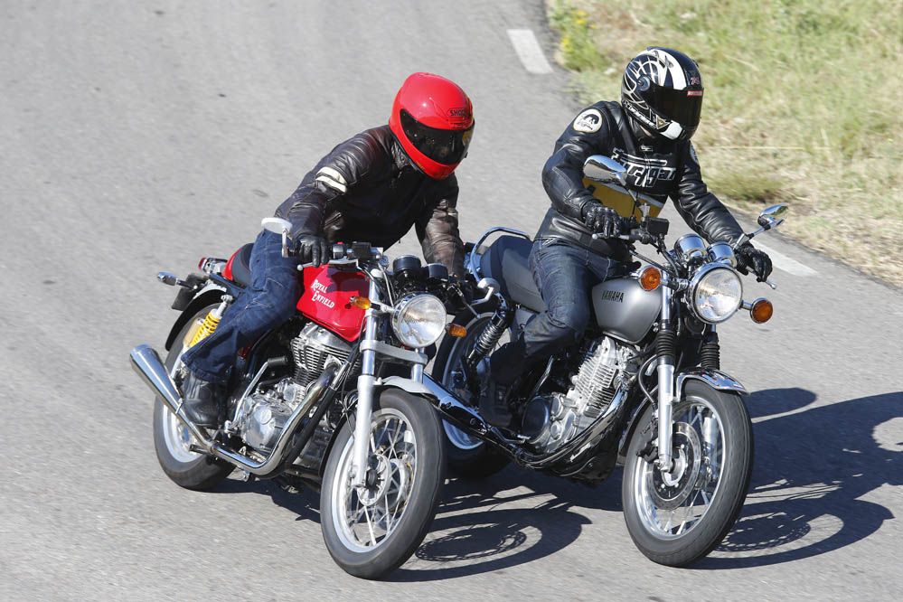 Comparativa: Royal Enfield Continental GT vs Yamaha SR400. Galería