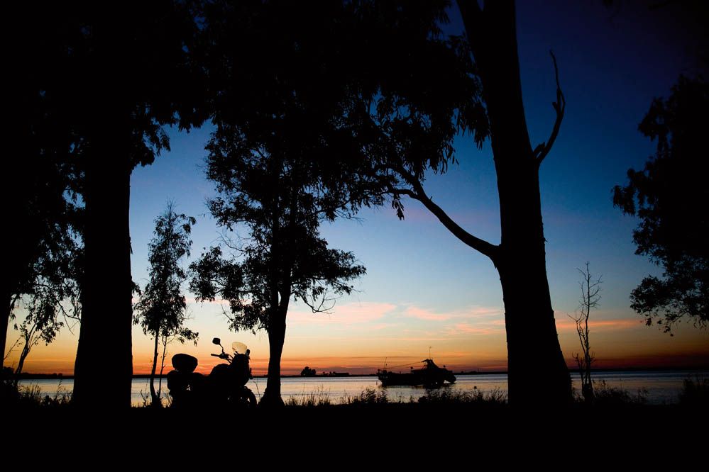 Turismo: Ruta en moto por el río Guadalquivir. Fotos