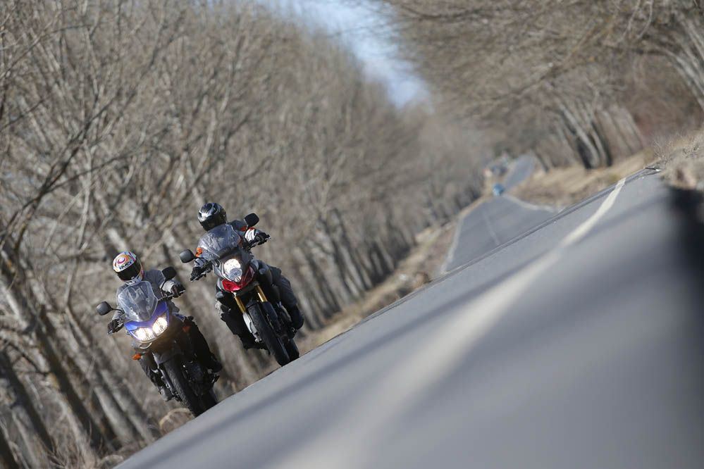 Comparativa Suzuki V-Strom 1000 y 650. Fotos