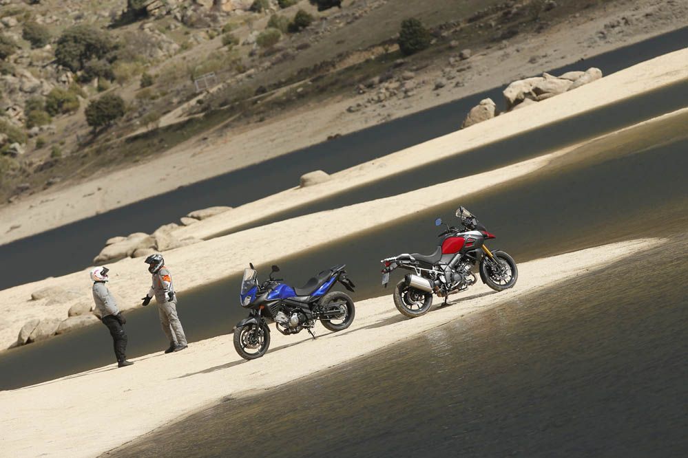Comparativa Suzuki V-Strom 1000 y 650. Fotos