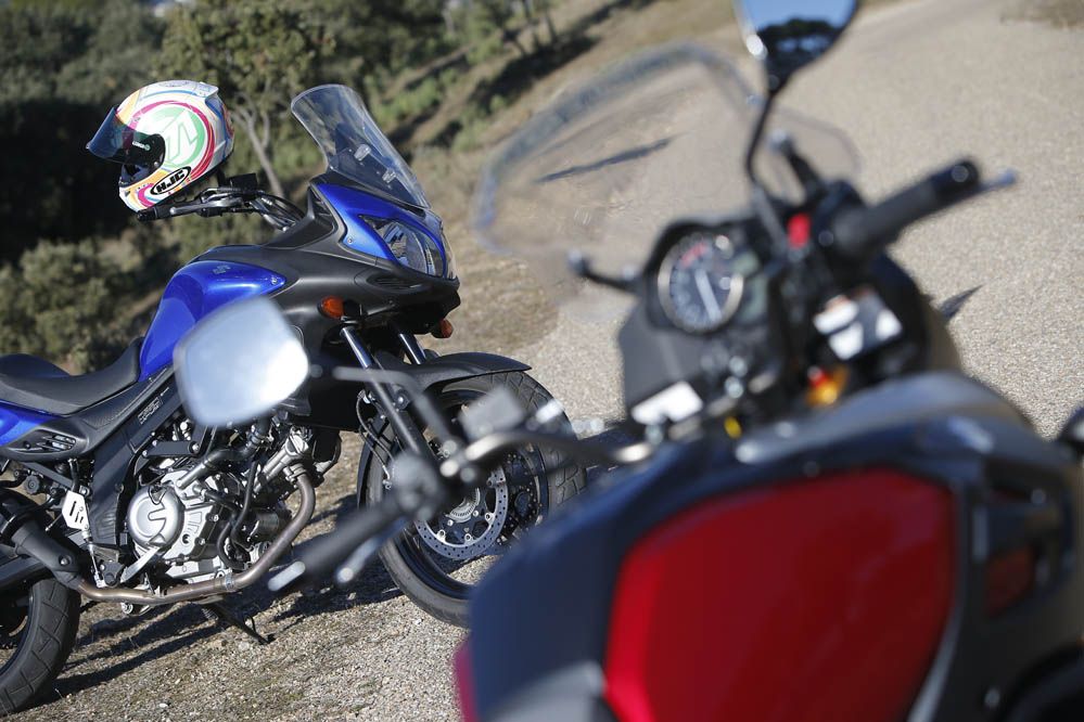 Comparativa Suzuki V-Strom 1000 y 650. Fotos