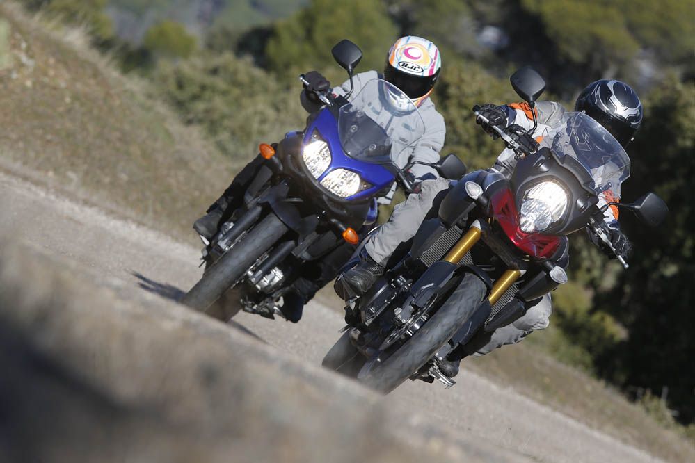 Comparativa Suzuki V-Strom 1000 y 650. Fotos