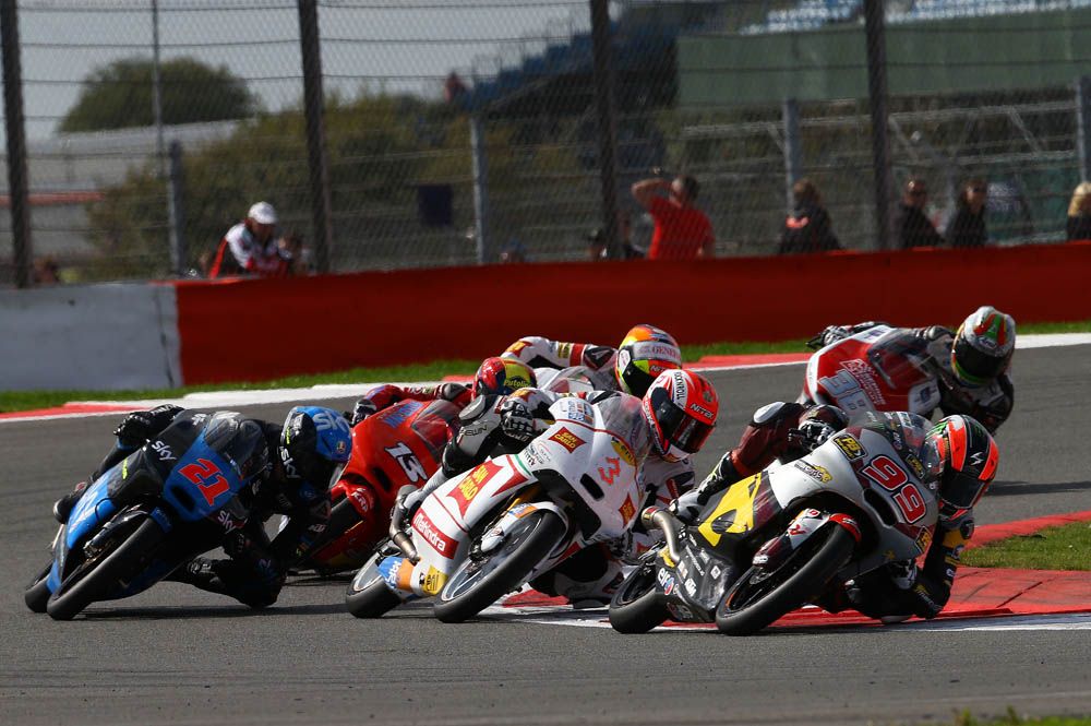 El Gran Premio de Gran Bretaña de Moto3 en fotos