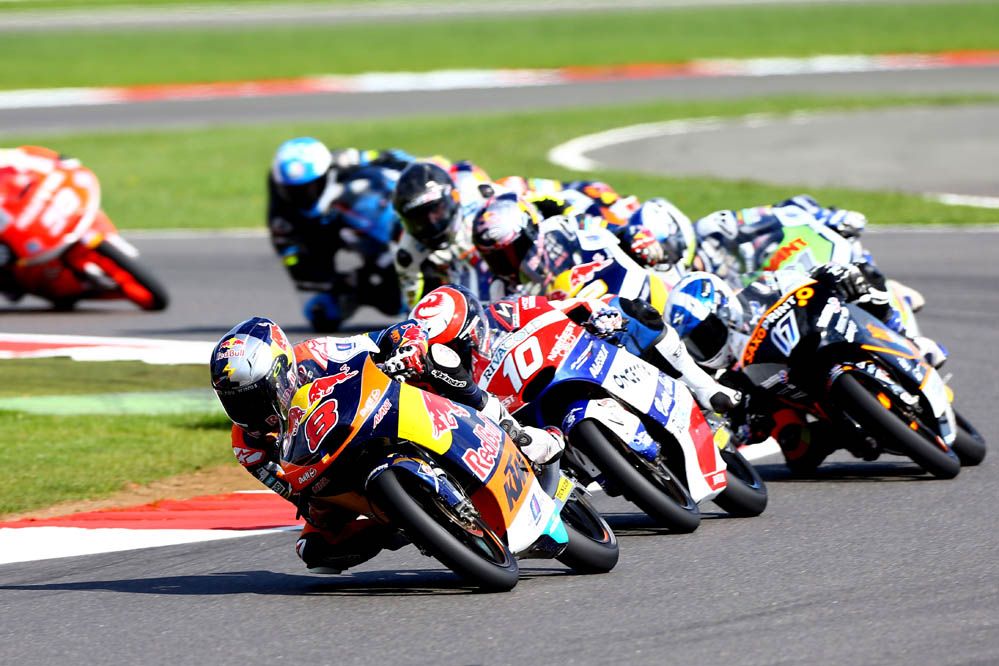 El Gran Premio de Gran Bretaña de Moto3 en fotos