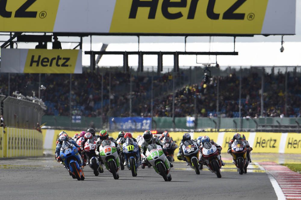 El Gran Premio de Gran Bretaña de Moto3 en fotos