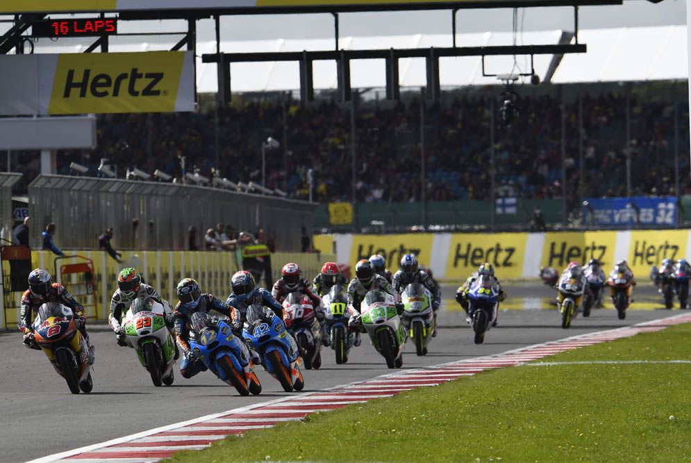 El Gran Premio de Gran Bretaña de Moto3 en fotos