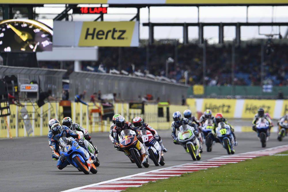 El Gran Premio de Gran Bretaña de Moto3 en fotos