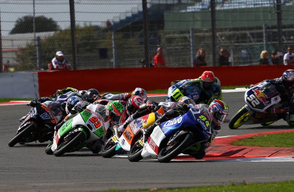 El Gran Premio de Gran Bretaña de Moto3 en fotos