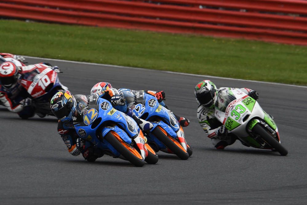 El Gran Premio de Gran Bretaña de Moto3 en fotos